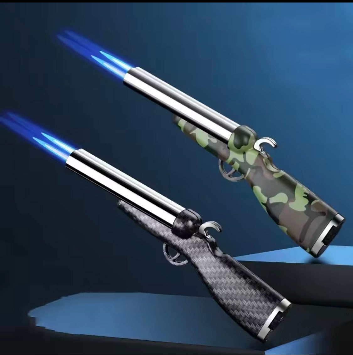 Mini Double-Barreled Shotgun, Windproof Torch Lighter, Creative Double Flame Lighter, Windproof Mini Double Jet Butane Gas Lighter Mini Double-Barreled Shotgun, Windproof Torch Lighter, Creative Double Flame Lighter, Windproof Mini Double Jet Butane Gas Lighter